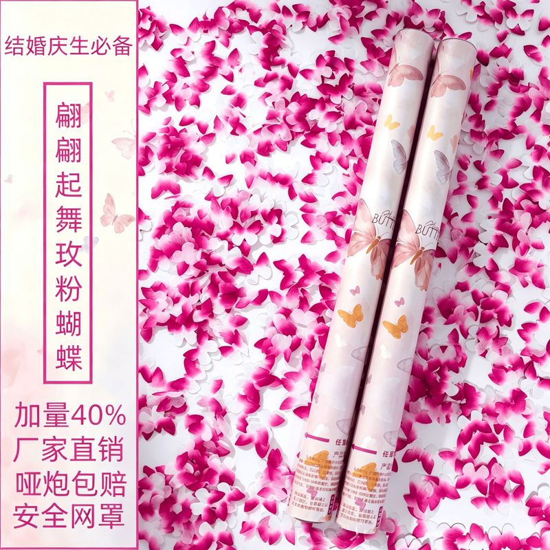 ウェディング、グラデーション、手回し式、紙吹雪、花びら、チュ - Confetti Cannon Tube のレビューと価格