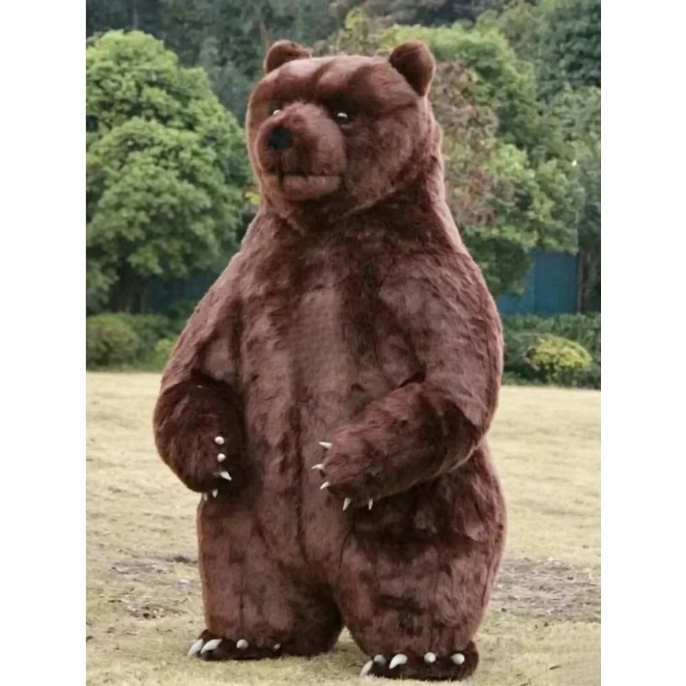 イベント広告宣伝や祝典用の、空気で膨らませるクマの着ぐるみ。 - Event & Party Supply のレビューと価格