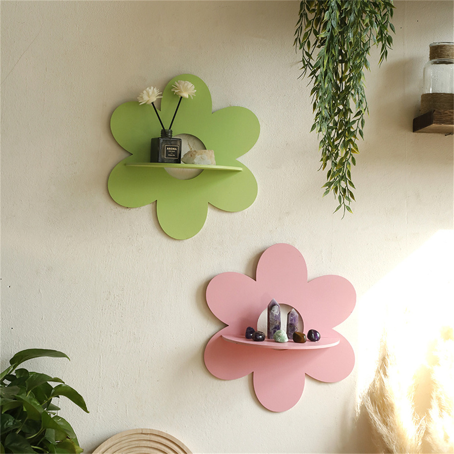 花とクリスタルの壁の棚,自由奔放に生きるスタイル,寝室,リビ - Flower Wall Panel のレビューと価格